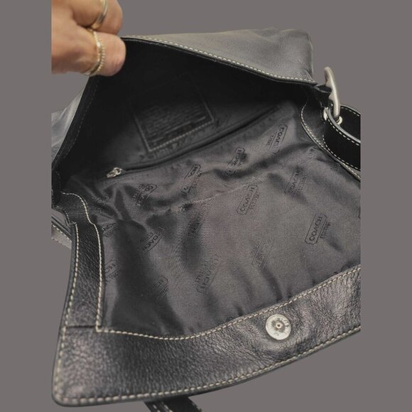 COACH Vintage Demi Flap Crossbody Bag - Picture 12 of 12